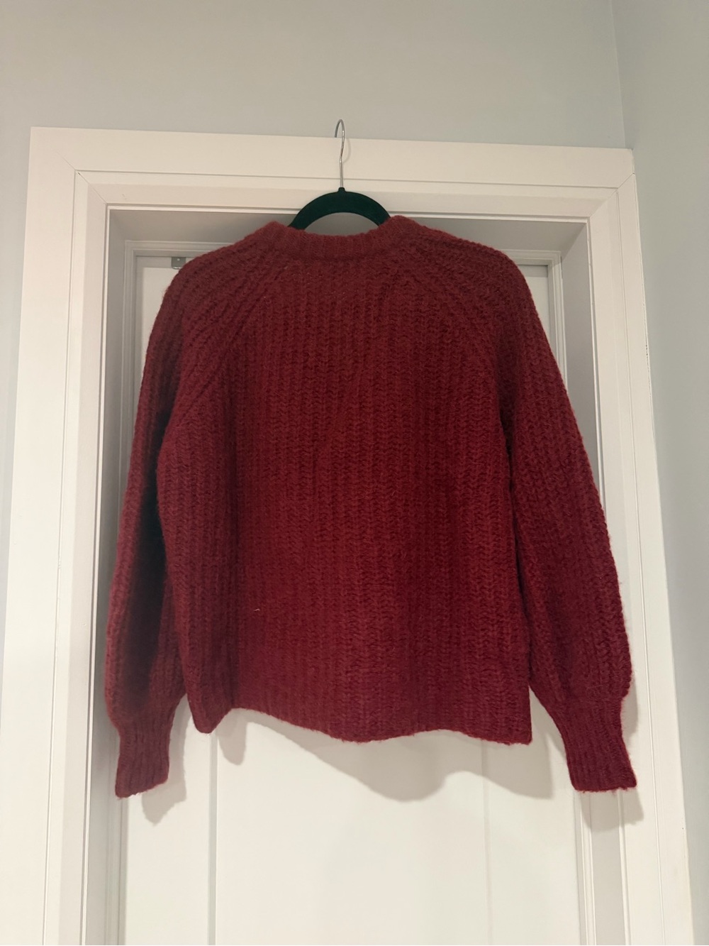 Sezane Emile Cardigan in Burgundy - Small - Picture 5 of 8
